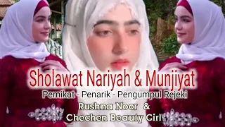 Download Sholawat Nariyah \u0026 Munjiyat | Dewi Hajar Feat. Sulthon | Rushna Noor | #beauty #chechen #girl #fypシ MP3