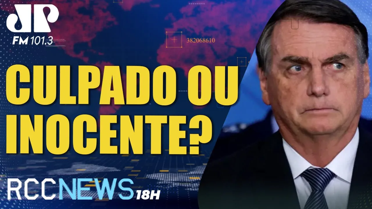 RCC News 18h |04/04| Datafolha: 51% defendem Bolsonaro inelegível; 45% são contra punição pelo TSE