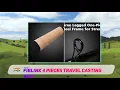 Fiblink 4 Pieces Travel Casting Rod Review