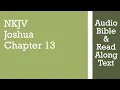 Joshua 13 - NKJV