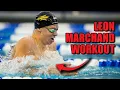Leon Marchand Leads Star-Studded Mid-Distance Workout at ASU PRACTICE PANCAKES