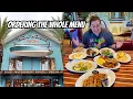 ORDERING THE WHOLE MENU Boathouse Brunch Disney Springs