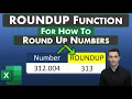 Excel Tips - ROUNDUP Function How to Round Up in Excel