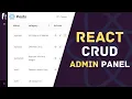 Build React CRUD Admin panel with Ant Design Refine Tutorial React Admin Crash Course