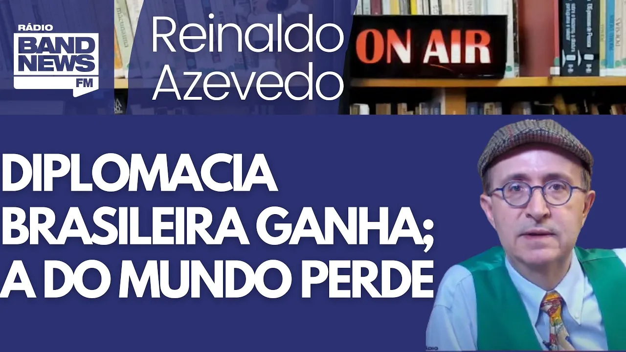 Reinaldo: Veto dos EUA à resolução proposta pelo Brasil é derrota para a diplomacia mundial