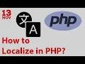 Simple PHP Website Localization idea tutorial
