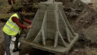 मिस्त्रियों की यह आधुनिक तकनीक आपको भी जरूर हैरान कर देगी। || This construction technique is Amazing