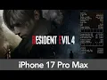 Download Lagu iPhone 17 Pro Max Resident Evil 4 - Performance Preview