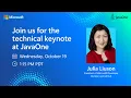 JavaOne 2022 Technical Keynote