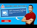 Fix UEFI Firmware Settings Missing in Windows 10 Step-by-Step Guide