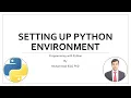 Lesson 3 Setting Up Python Environment - Programming with Python for Beginners