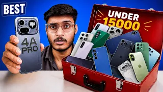 Top 5 Best 5G phones Under ₹15000 ⚡️| Best Mobiles Under 15000 