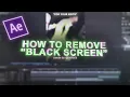 How To Remove Black Screen When Adding Twixtor After Effects Tutorial