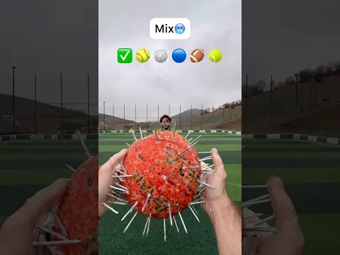 Trending Catching The Nail Balls Challenge #shorts #challenge