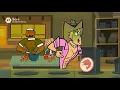 Sora 2 Total Drama Geoff hurls into the pot because it is gross