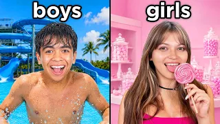 Boys vs Girls Vacation in Europe!