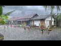 Download Lagu Extreme weer⛈loos Rainstorms raken landelijk Indonesië | Regen dondergeluiden voor slapeloosheid