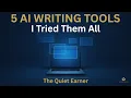 I Tried 5 AI Writing Tools So You Don t Have To Here s What I Found
