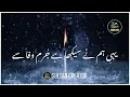Download Lagu Yehi hum Ne Sikha Hai Jurm e Wafa Se | Urdu Lyrics | Mere Pass Tum Ho | Sultan Creator