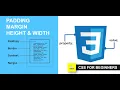 CSS Tutorial for beginners Unit Margin Padding