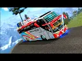 Lagu Bus Rosalia Indah Barbar di jalan Exstreme | game bus simulator indonesia + telolet basuri