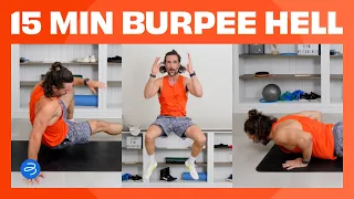 15 Minute BURPEE HELL | Joe Wicks Workouts