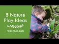 NATURE PLAY FOR A TWO YEAR OLD 8 Forest Activities for 2 year olds