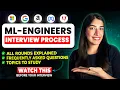 ML Engineer Interview Process Rounds Frequent Questions Topics Comparison with Dev Interviews