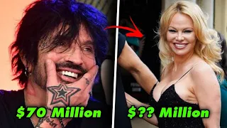 TOMMY LEE VS PAMELA ANDERSON WHO HAS THE HIGHER NET WORTH