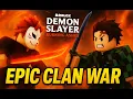 Roblox Demon Slayer Burning Ashes - Epic War with PX Pendragon Clan