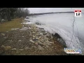 Time-lapse Ice Heaving Prevented by Lakeshore Guys Armored Riprap Shoreline