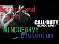 Plutonium Bo2 error and its fix Pc MINDOFG4VY