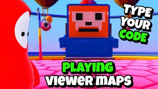 Playing YOUR Fall Guys maps | Fall Guys Live Customs ????
