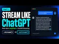 Real-Time AI Chat App in Python Stream LLM Responses Token-by-Token LangChain FastAPI Part 2