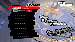 Persona 5 Persona 5 Royal - Skill Inheritance Glitch