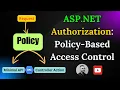 ASP NET Core Authorization Policy Based Access Control