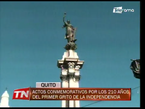 Actos conmemorativos por los 210 años del primer grito de la Independencia