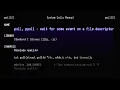 What do you need epoll for