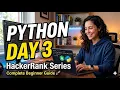 Day 3 HackerRank Python Series Solve Arithmetic Operators Problem Beginner Friendly