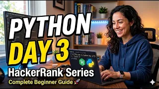 Day 3 HackerRank Python Series Solve Arithmetic Operators Problem Beginner Friendly
