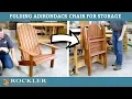 Folding Adirondack Chair Demonstration Rockler Woodworking Project