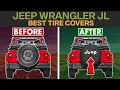 TOP 5 Best Spare Tire Cover for Jeep Wrangler JL with Backup Camera