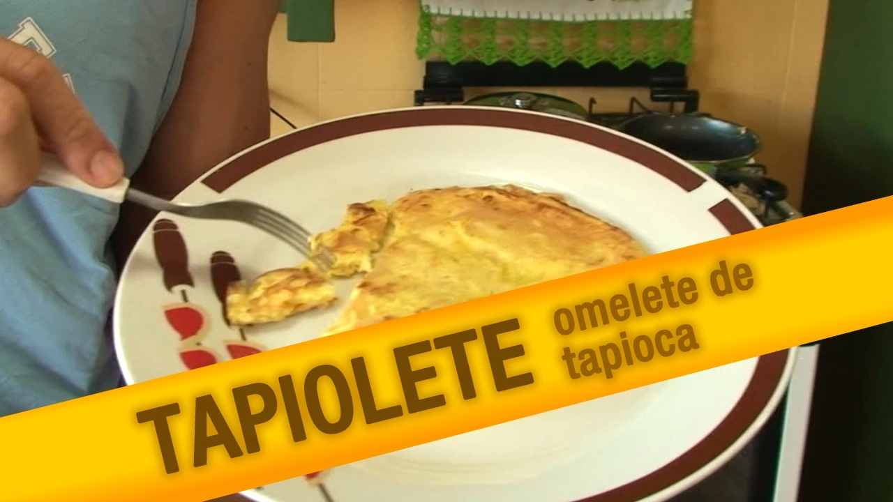 TAPIOLETE OMELETE DE TAPIOCA
