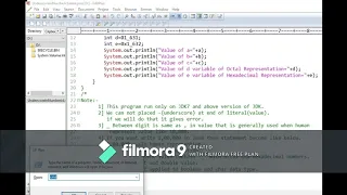 How To Use Underscore in Numeric Dec Oct Hex Literal in Java By Technical Chetan And Aayush