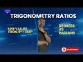 Memorize ALL Sine Values sin from 0 to 360 in 3 Minutes Never Forget Again