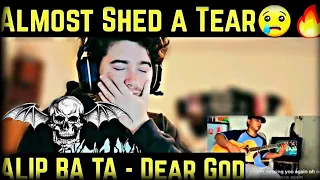 ALIP BA TA - Dear God Avenged Sevenfold Cover (Guitarist Reaction)