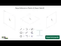 Basic sketch commands in solid edge