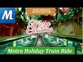 Trip Report Metra Holiday Train Chicago Union Station to Northbrook
