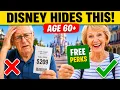 15 FREE Things Disney World Seniors Over 65 Can Ask For But Never Do