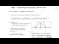 4 Tests for Continuous Data - Comparing Two Groups